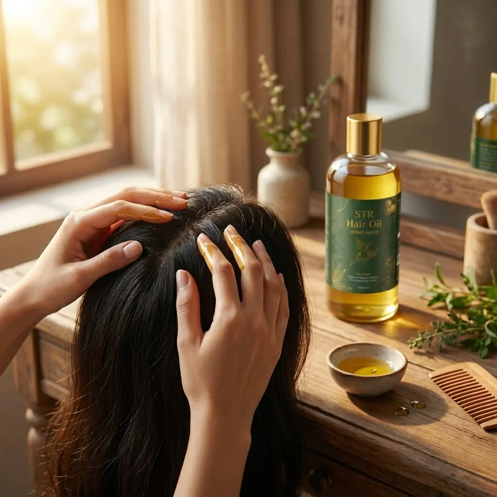 STR Hair oil : SanjivaniTatvaRas - Image 4